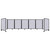 SoundSorb Room Divider 360¨ Folding Partition 19'6" x 4' Marble Gray High Density Polyester