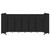 SoundSorb Room Divider 360® Folding Partition 19'6" x 7'6" Black High Density Polyester