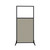 Work Station Screen 33" x 70" Sand Fabric With Clear Window