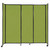 The Bullet Resistant Portable Shield Partition 7'2" x 6'10" Lime Green Fabric