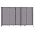 The Bullet Resistant Portable Shield Partition 11'3" x 6'10" Cloud Gray Fabric