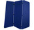 SoundSorb™ Acoustic Partition 6' x 5' Blue High Density Polyester