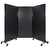 The QuickWall Folding Portable Partition with wheels.