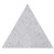 Wall-Mounted SoundSorb™ Acoustic Panels 24" Flat Triangle Marble Gray High Density Polyester