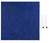 SoundSorb Desktop Privacy Panels 24" x 24" Blue High Density Polyester Edge Clip
