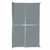 Operable Wallª Sliding Room Divider 6'10" x 12'3" Sea Green Fabric - Silver Trim