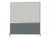 DivideWriteª Portable Whiteboard Partition 6' x 6' Sea Green Fabric - Silver Trim