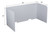 Dimensions of the larger version of the SoundSorb Tri-Fold Desktop Privacy Panel.