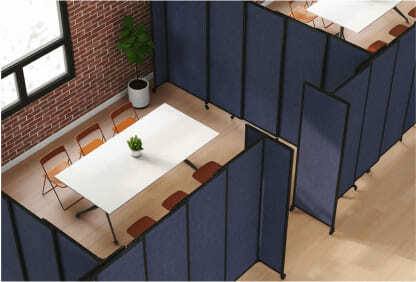 StraightWall™ Sliding Portable Partition