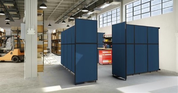 Reducing Downtime During Equipment Changeovers with Portable Partitions