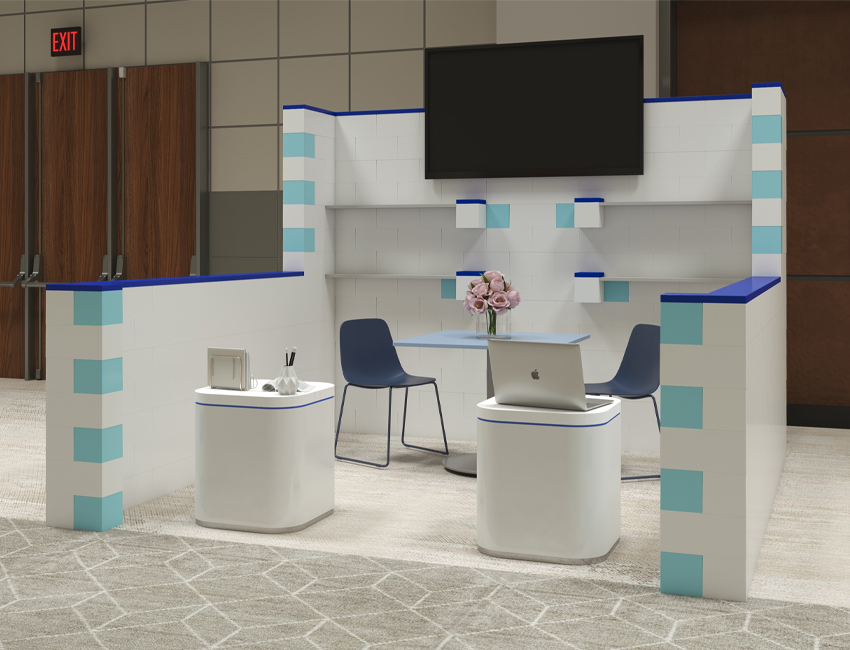 Build a trade show exhibit that changes as your needs change.