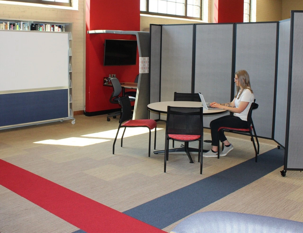 The Room Divider 360® Folding Portable Partition