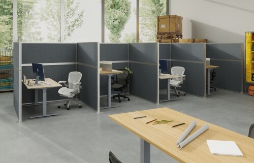 Cubicles for each employees