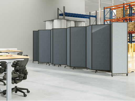 The Room Divider 360® Folding Portable Partition