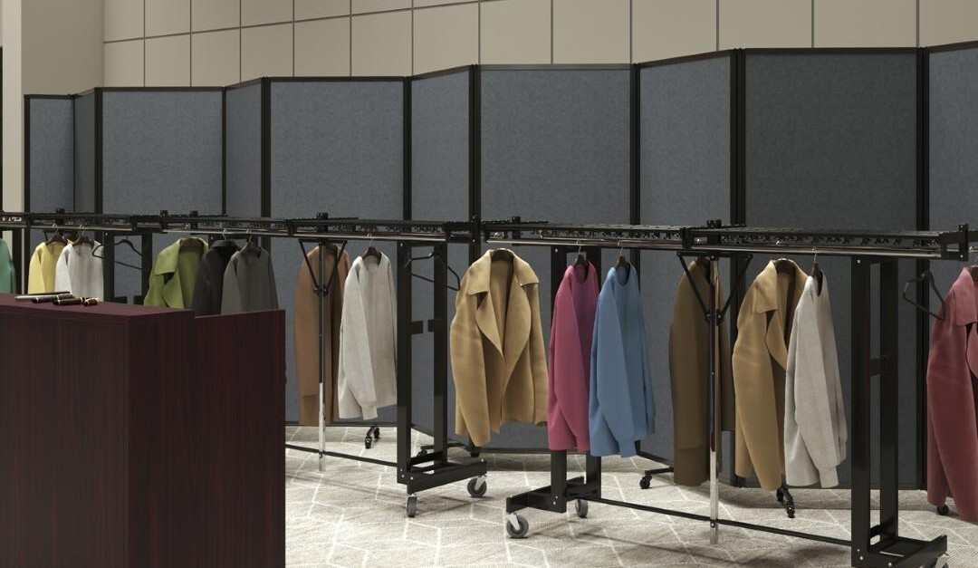 The Room Divider 360® Folding Portable Partition