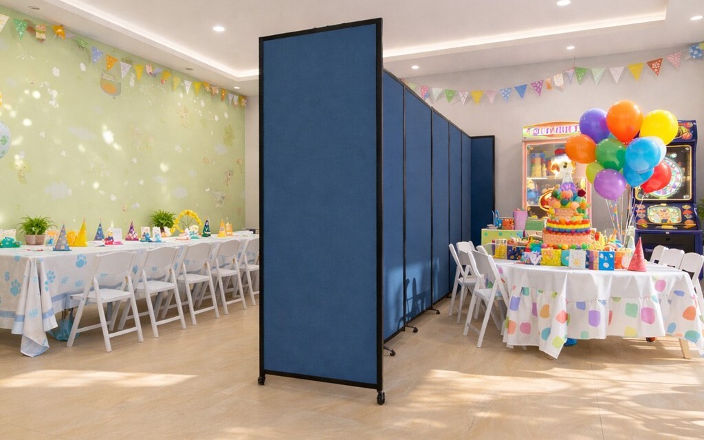 The Room Divider 360® Folding Portable Partition