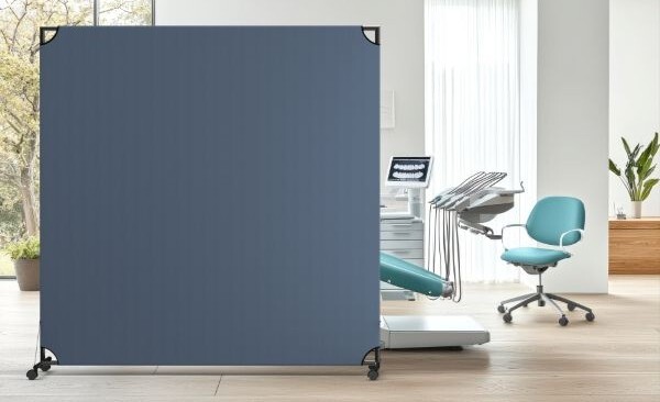 The Dental Clinic is using partition to divide its room for operation