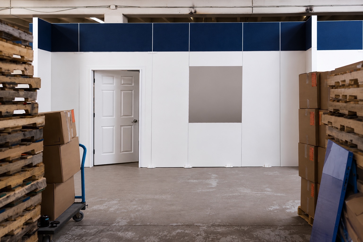EverPanel is used to make an alternative room for office setup.