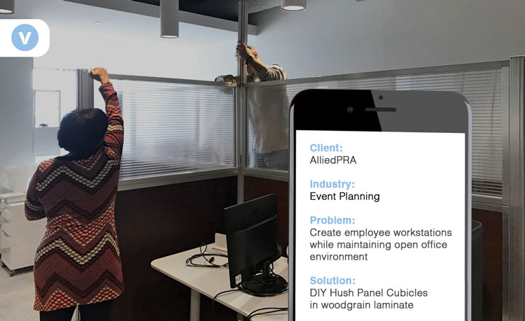 Building Cubicles and Team Spirit With DIY Partitions - Versare ...