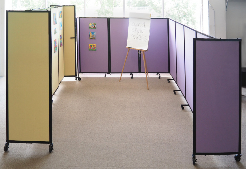 Classroom Dividers Create Space Quickly Versare Solutions LLC