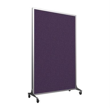 Hush Screen - Single Panel, Purple 6'h x 4'w