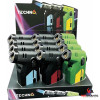 Techno Torch Triple Flame Slanted Blast Torches (Assorted Colors) *Display of 12* [Model# 19613]