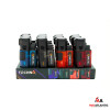 Techno Torch Triple Flame Torches (Assorted Colors) *Display of 12* [Model#10701B]