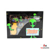 Alien 6in Blaster Torch In Gift Box *Sold As Singles* - Liquid Swirls [Item#19029-A]