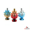 Click Chrome Rick Einstein Head Lighters (Assorted Colors) *Display of 9* [Model#19067A] 