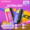 TasteFlex Ultra Lock 50K Puffs 50mg 20mL Disposables *Display of 5*