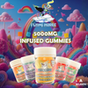 Flying Horse Exotic Blend 5000mg Infused Gummies (20 Gummies Per Jar) *Sold As Singles* 