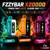 FzzyBar X20000 20k Puffs 5% E-Hookah Disposables *Display of 5*