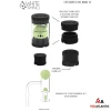 White Rhino Terp Slurper 3 Piece Terp Ball Kit *Display of 6*