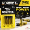 [KCDS] Unomat Force AAA Alkaline Batteries (4 Batteries Per Pack) *Case of 20*