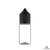 Chubby Gorilla V3 PET Empty 30mL Unicorn Bottle - Black Cap