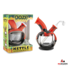 Ooze Kettle Silicone Bubbler - Black/Grey/Red