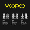 Voopoo PnP Replacement Coils *Pack of 5* Voopoo PnP Replacement Coils *Pack of 5*