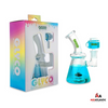 Ooze 6.5in. Glyco Glycerin Chilled Glass Water Pipe - Aqua Teal