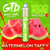 G.T.D Gas Tank 1500 Puffs 50mg 5mL Disposable
