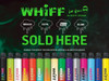 Whiff Over Size 2000 Puffs 50mg 6mL Disposables *Display of 10*