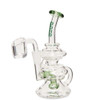 Ooze Rip Tide Mini Recycler Dab Rig Kit w/ Dabber