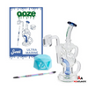 Ooze Swell Mini Recycler Dab Rig Kit w/ Dabber - Ultra Marine