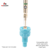 Ooze UFO Waterpipe & Nectar Collector Kit - Aqua Teal (Vape Pen)