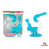 Ooze Swerve Water Pipe & Nectar Collector Kit - Aqua Teal
