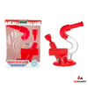 Ooze Swerve Water Pipe & Nectar Collector Kit - Scarlet