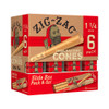 Zig-Zag Cones Promo Slide & Go Display w/ 36 Packs Inside
