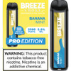 Breeze Smoke Pro 2000 Puffs 50mg TFN 6mL Disposables w/ Mesh Coil *Display of 10*