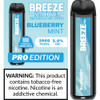 Breeze Smoke Pro 2000 Puffs 50mg TFN 6mL Disposables w/ Mesh Coil *Display of 10*