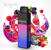KROS Mini 4000 Puffs 50mg Rechargeable 10mL Disposable w/ Premium Mesh Coil *Display of 6*