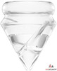 White Rhino Spinner Glass Diamond Carb Cap
